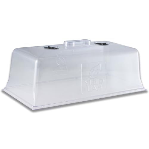7 Inch Clone Dome - 5 Pack Humidity Vented Domes - Plant Growing - color: Clear, size: 5-Pack