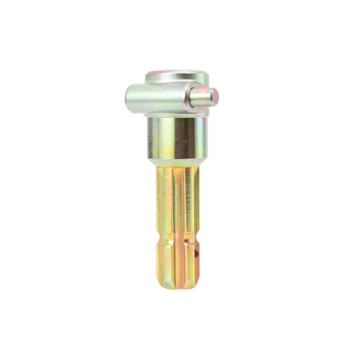 1-3/8 6 PTO Extension Adaptor, Tractor PTO Shaft Extender Male & Female Spline Tractor Extender 70 HP Quick Release PTO Shaft Parts for Tractor, Snow Blower, Finish Mower