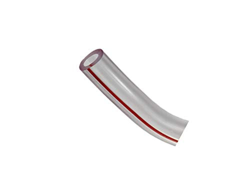 Milk Hose/Tube Transparent Food Grade for Cow or Goat Milking Machines 8 Ft Long by Melasty (35/64 Inch ID) - size: 35/64 Inch