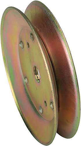 Spindle Pulley for 42" & 48" Decks – Fits Craftsman, Husqvarna, Poulan, Ariens, AYP – Replaces 129861, 153535, 173436, 177865, 532129861, 532153535 - size: 153535