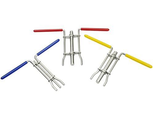 Seal Installer Kit 3pc Seal Installation Tool Large, Medium and Small Hydraulic Cylinder Seal Tool Hydraulic Cylinder Tools With Rubber Protection Handle