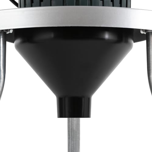 50L 1300W Feed Ginder Mill, 110V Electric Grain Grinder 19000RPM Dry Cereals Grinders Flour Mill Wheat Grinder Rice Mill Machine with 5 Sieves for Wheat, Corn, Grain, Spice