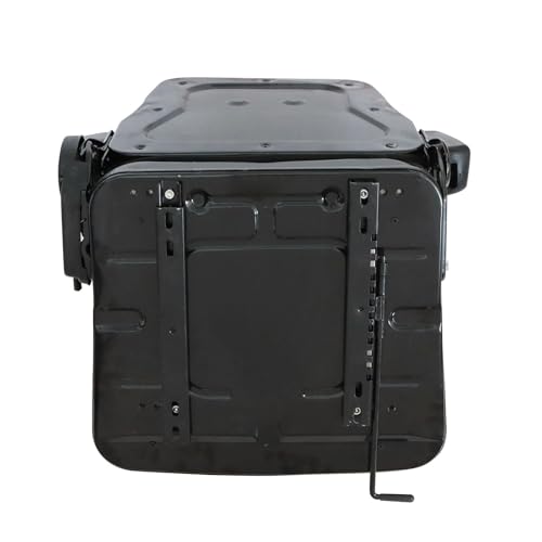 Lawn Mower Tractor Forklift Digger Seat Excavator Universal Adjustable Backrest Armrest For Most Of Heavy Mechanical Seat Such As Forklifts Fit For Toyota Dozers Aerial Lifts Floor Scrubbers Trenchers