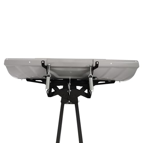 ALMULOO Steel Snow Plow Blade for ATV with Adjustable 48"–60" Width