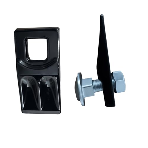 4 Pack Auger Teeth 3 Point Auger Cutting Edge with Screw Square Hole Replacement with Hardware for Most Heavy Duty 3 Point Post Hole Digger