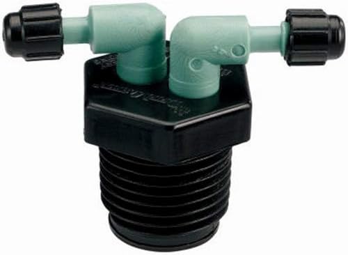 Orbit 67035 Drip Irrigation 2-Port Manifold MPT ((5-Pack) 2-Port Manifold) - size: (5-Pack) 2-Port Manifold