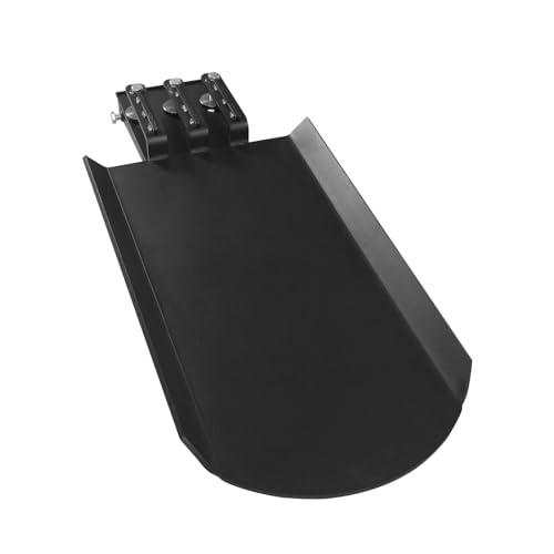 Clamp On Quick Spade, Attachment for Skid Steer, Tractor Bucket or Pallet Fork, Integrated Chain Hook, Dig Footings, Trenches, and Stump Removal