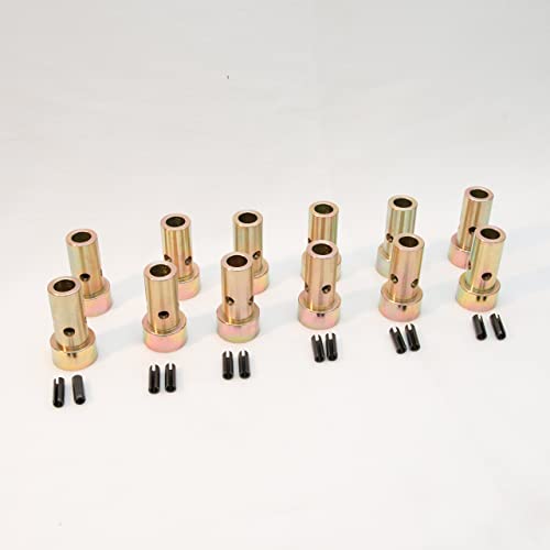 6 Pair! Cat 1 Quick Hitch Adapter Bushings, Category I, Tooltuff, Bushing Set