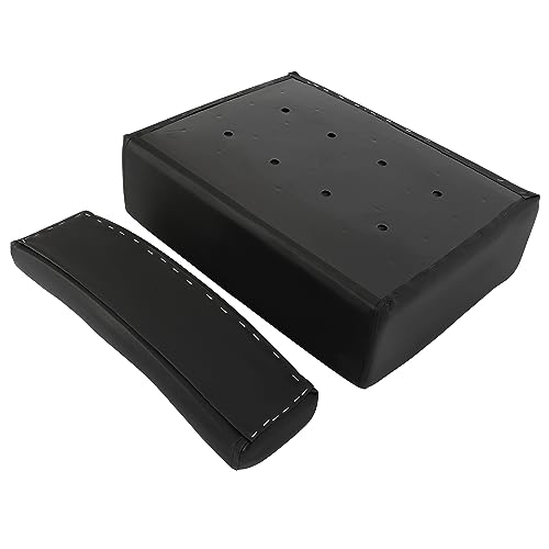 HECASA Seat Bottom Cushion Compatible with John Deere A B D G R 50 60 70 80 730 520 530 620 630 720 820 830 Tractor Plastic Black - color: Black
