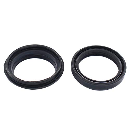 MOTOKU Fork Oil Seal and Dust Seal Wiper Kit for Yamaha Kawasaki Suzuki | for YZF-R6S YZF-R1 VMX1200 V-Max FZS1000 FZ1, ZX750 Ninja ZX-7R VN1600D Vulcan, GSX-R1000
