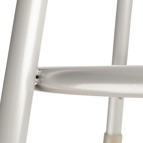 NPS 18" High Heavy Duty Steel Stool, Grey - color: Grey, size: 18"