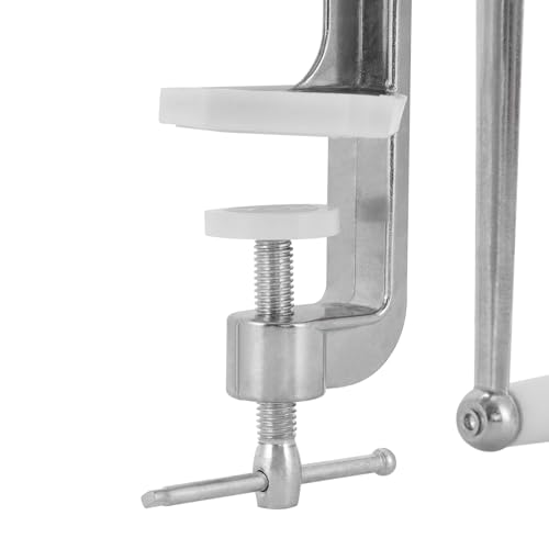 Manual Animal Feed Pellet Machine, Stainless Steel Pet Food Granulator, Fishing Bait, Dog Cat Bird Fish, Portable Pellet Mill w/Hopper for Home Domestic/Commercial Use (1.5mm Pellet Plates) - size: 1.5mm Pellet Plates