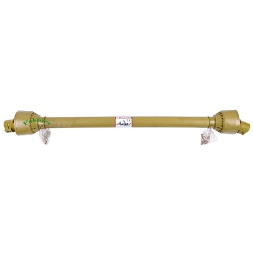 PTO Shaft Driveshaft 1 3/8 Inch 6 Spline End T1 47 to 69 Inch Compatible with Tractor