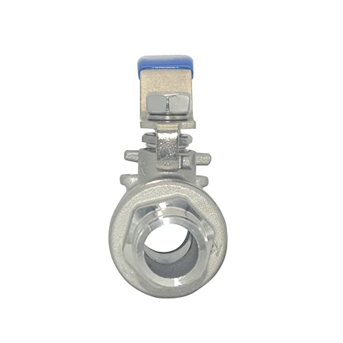 DAN SPEED 1/2 Inch Male x Female NPT Ball Valve S304 Stainless Steel,Full Port Heavy Duty for Water, Oil, and Gas,1000WOG (1/2 inch) - size: 1/2 inch