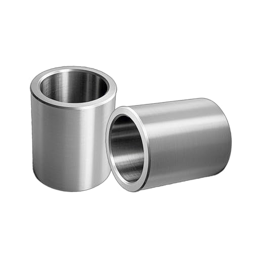 Stainless Steel Reducer Bushing, Screw Standoff Metal Spacer 1/2" to 3/8" Steel Reducer Standoff Bushing Adapters for 3/8" Screws Bolts and Rods, Round Metal Stainless Steel Spacer Set of 10 - size: 1/2" to 3/8"
