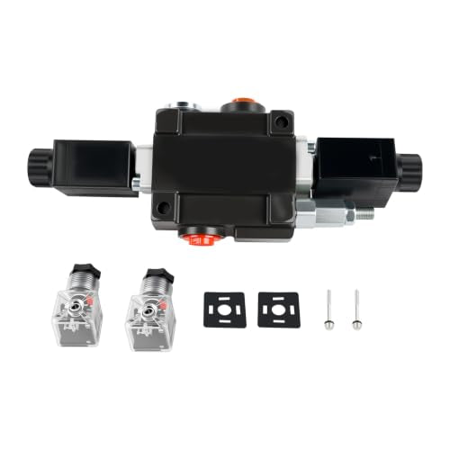 1-Spool 12V DC Hydraulic Solenoid Control Valve, 13 GPM, 3600 PSI