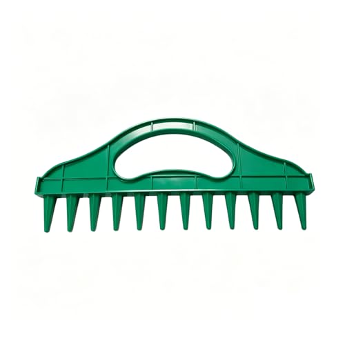 2-Pack Handheld Seed Planter, Garden Dibber Tool for Precise Spacing in Rows and Seed Trays, Durable Planting Punch for Vegetables Flowers Herbs
