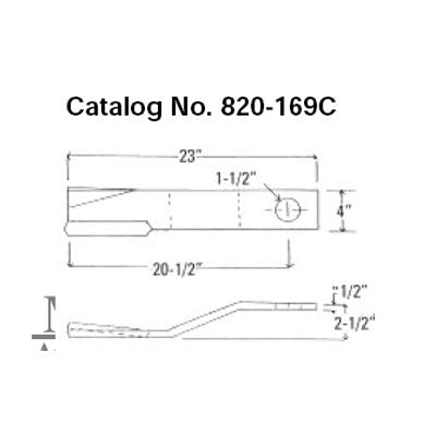 Land Pride Blade Pair CCW - 820-169C