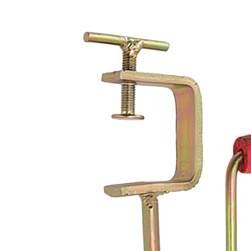 Hand Crank Corn Thresher Manual Cast Iron Shelling Machine for Dry Corn Cob Stripper Tool with Wooden Handle for Farm and Home Use
