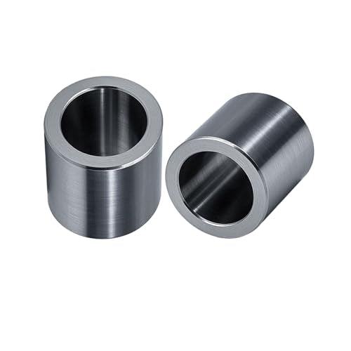Stainless Steel Reducer Bushing, Screw Standoff Metal Spacer 3/4" to 1/2" Steel Reducer Standoff Bushing Adapters for 1/2" Screws Bolts and Rods, Round Metal Stainless Steel Spacer Set of 10 - size: 3/4" to 1/2"