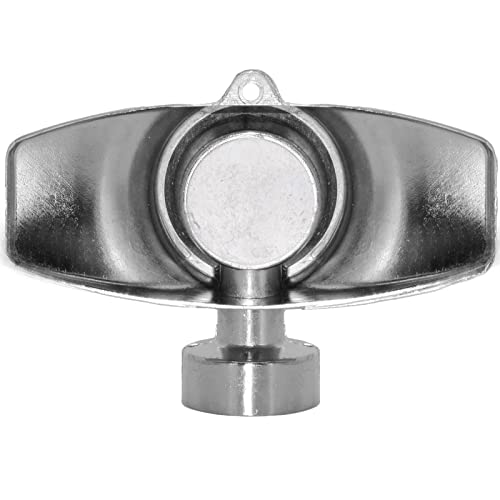 Morvat 360 Degree Spot Metal Sprinkler with Gentle Water Flow for Small Area Garden Lawn Yard & Plant Watering, Coverage Up to 30FT, Circle Pattern Hose Head, Includes 2 Pegs & Extra Washers, 2 Pack