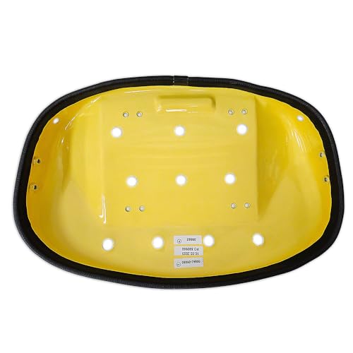 AR42598 3-pc Yellow Seat Cushion Set Fits John Deere 4020 4230