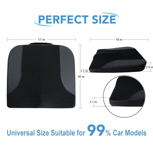 Lofty Aim Car Seat Cushion, Car Seat Pillow, Automotive Cushion - color: Black