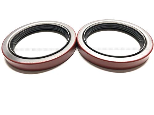 (Pack of 2) Trailer Hub Wheel Unitized Oil Seals WPS (TM) 10-51 (370150BGO) for 9K-10K GD Axles ID 2.875'' x OD 3.880''