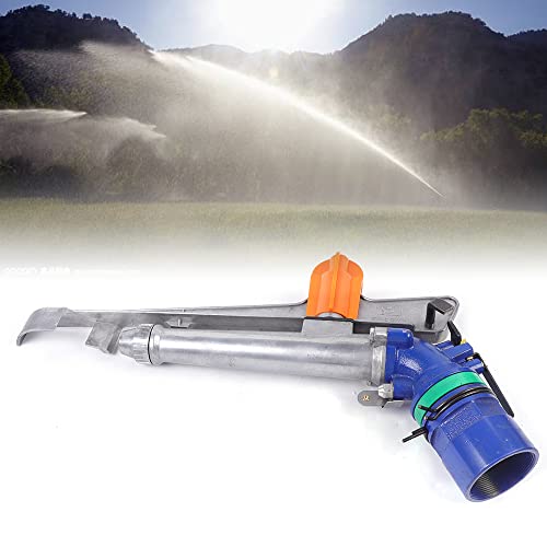 2.62" Adjustable Irrigation Spray Gun,360° Rotating Large Area Agriculture Garden Farm Watering Gun Garden Farm Watering Sprinkler for Farms, Orchards, Tea Gardens, Forestry