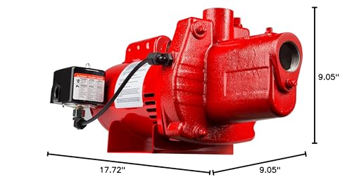 Red Lion RJS-75-PREM 115/230V, 3/4 HP, 16 GPM, Shallow Well Jet Pump - style: 3/4-HP, 16-GPM, Premium