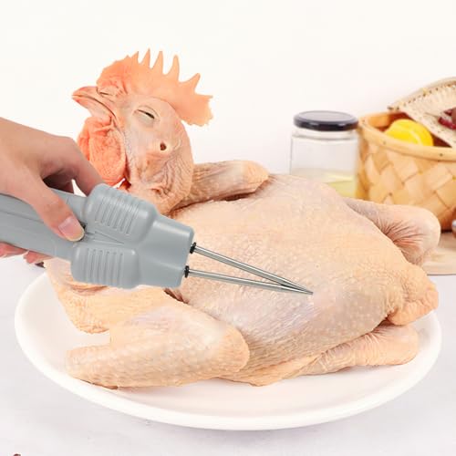 Commercial electric hair remover, powerful for removing chicken feathers, duck feathers, goose feathers, poultry hair removal machine, handheld small hair removal tool, waterproof design