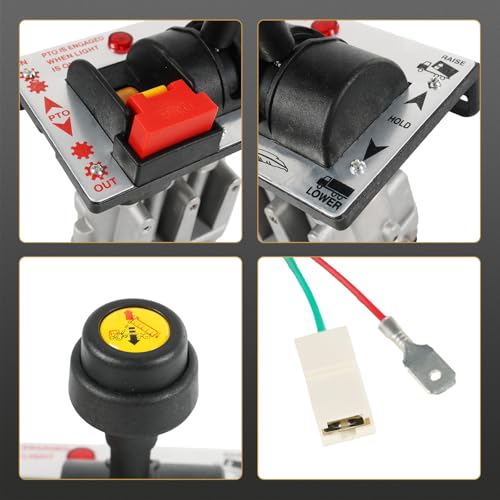 Hydraulic Flow Control Valves For Dump Truck Tipper Hydraulic System - size: Valve + 10m Air Tube + Console Tower