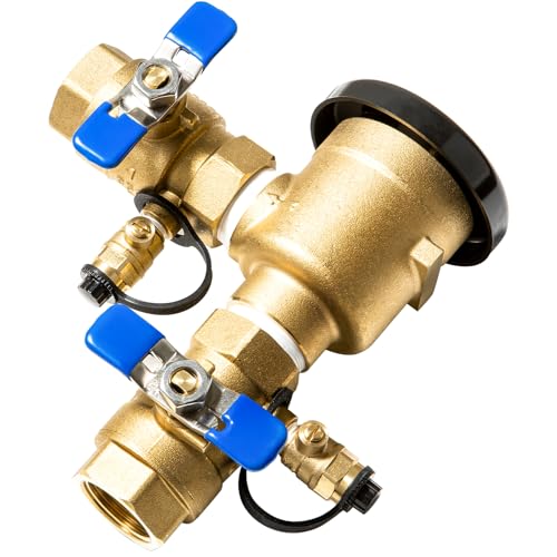 3/4 Inch Brass Backflow Preventer, Pressure Vacuum Breaker Assembly - size: 0.75 Inch