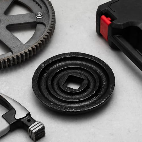 2 Pcs Disc Harrow Bumper Washer, 1" Tall x 6-1/8" Od Fits 1" Square Axle for Agricultural Disc Harrow End Thrust Application