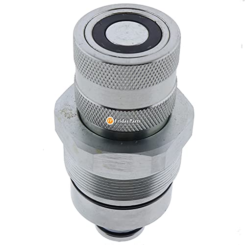FridayParts Hydraulic Flat Face Quick Connect Coupler AT406475 - size: Female Coupler AT406475