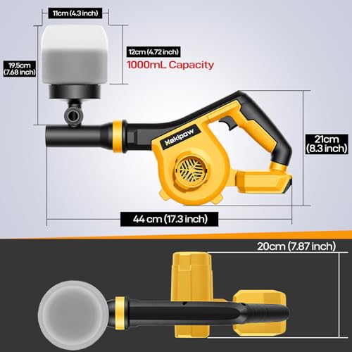 Cordless Handheld Spreader Compatible with Dewalt 20V Battery