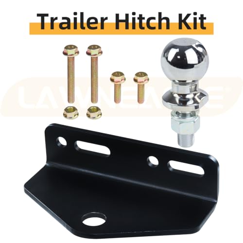 Zero Turn Mower Trailer Hitch with 2" Ball Hitch 3500 lbs - color: Zero Turn Trailer Hitch with 2" Ball Hitch