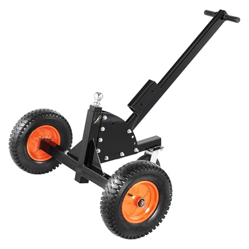 VEVOR Trailer Dolly, 1500lbs Tongue Weight Capacity, 2 in 1 Trailer Mover with 2 in Ball, 16 in Pneumatic Tires and Universal Wheel, Portable Tow Dolly for Moving Car RV Trailers
