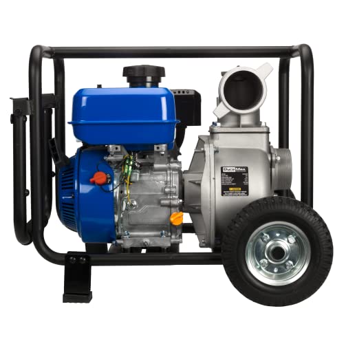 DuroMax XP650WX 212cc 220-Gpm 3-Inch Dual-Fuel Portable Semi-Trash Water Pump - style: 264-GPM 3-Inch Dual Fuel Pump