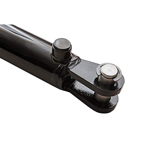 Double Acting Hydraulic Cylinder - AG Clevis Hydraulic Cylinder 2500 PSI tie-Rod Alternative 2" bore 8" Stroke (2x8 ASAE) - size: 8" ASAE stroke