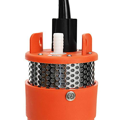 ECO-WORTHY 24V Submersible Deep Well Water Pump with 10ft Cable 1.6GPM 4'' 5A, Max Lift 230ft/70m, DC Pump/Alternative Energy Solar Battery Farm & Ranch Submersible Deep Well Pump - size: 24v 96w Well Pump