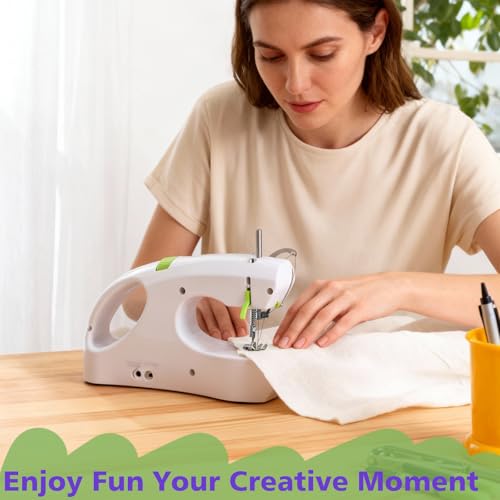 Handheld Sewing Machine Portable Mini Stitch Tool for Quick Fabric Repairs