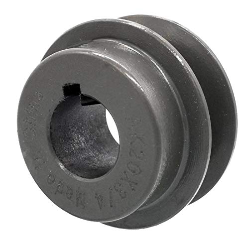 V-Groove Drive Pulley, 2'' Diameter, 3/4" Bore, Cast Iron