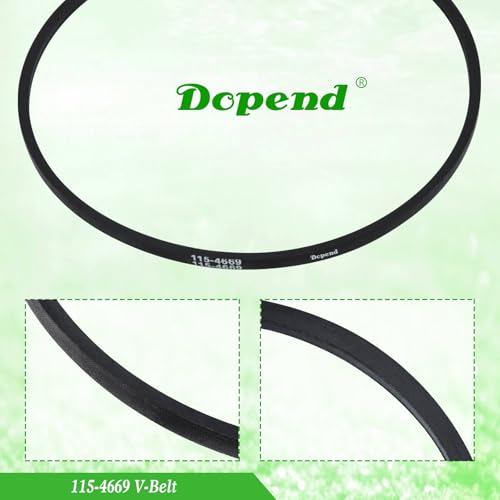 115-4669 V-Belt 3/8’’ x 33-1/4’’ for Toro 22 inch Recycler Lawn Mower Belt 20332, 20333, 20334, 20337, 20353, 20372, 20374, Replaces 115-4669 Toro Belt 115-4669-SL - size: 115-4669