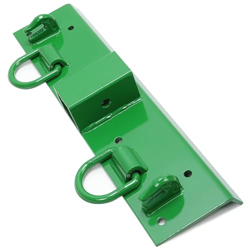 ECOTRIC Bolt-On Bucket Grab Hooks with 2" Receiver for John Deere 4100