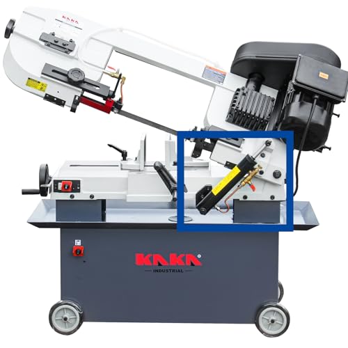 KAKA INDUSTRIAL Hydraulic Cylinder for Metal Bandsaw, 11.22 Inch Retracted to 16.92 Inch Extended Length, 12mm Mounting Hole, Replacement for Metal Cutting Bandsaw Equipment - size: BS-712N/BS-712R/BS-712B Hydraulic Cylinder