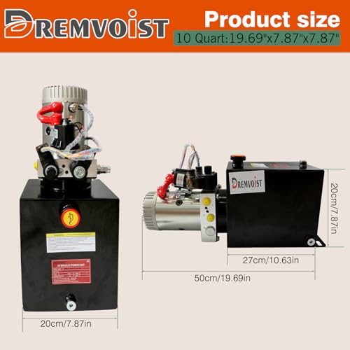 10 Quart Hydraulic Pump Double Acting, Electric Hydraulic Pump - size: 10 Quart-Double
