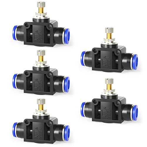 TAILONZ 6mm SCF-6 Flow Control Valve 1pcs - size: 6mm/Blue/1PCS