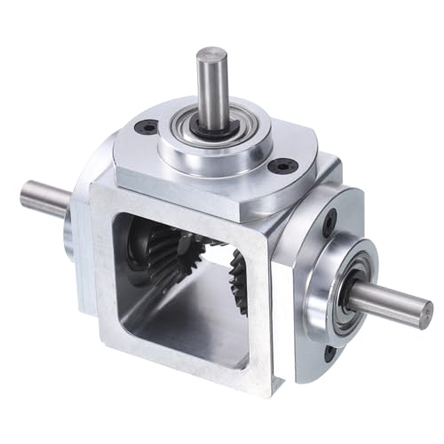 uxcell Gear Box 90 Degree Right Angle Bevel Gearbox 1:1 Reversing
