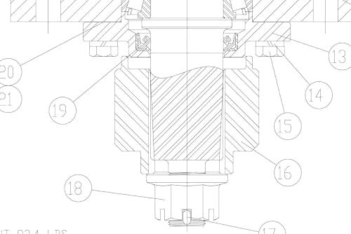 Replacement part for Blade Hub for most 75HP, 00758675